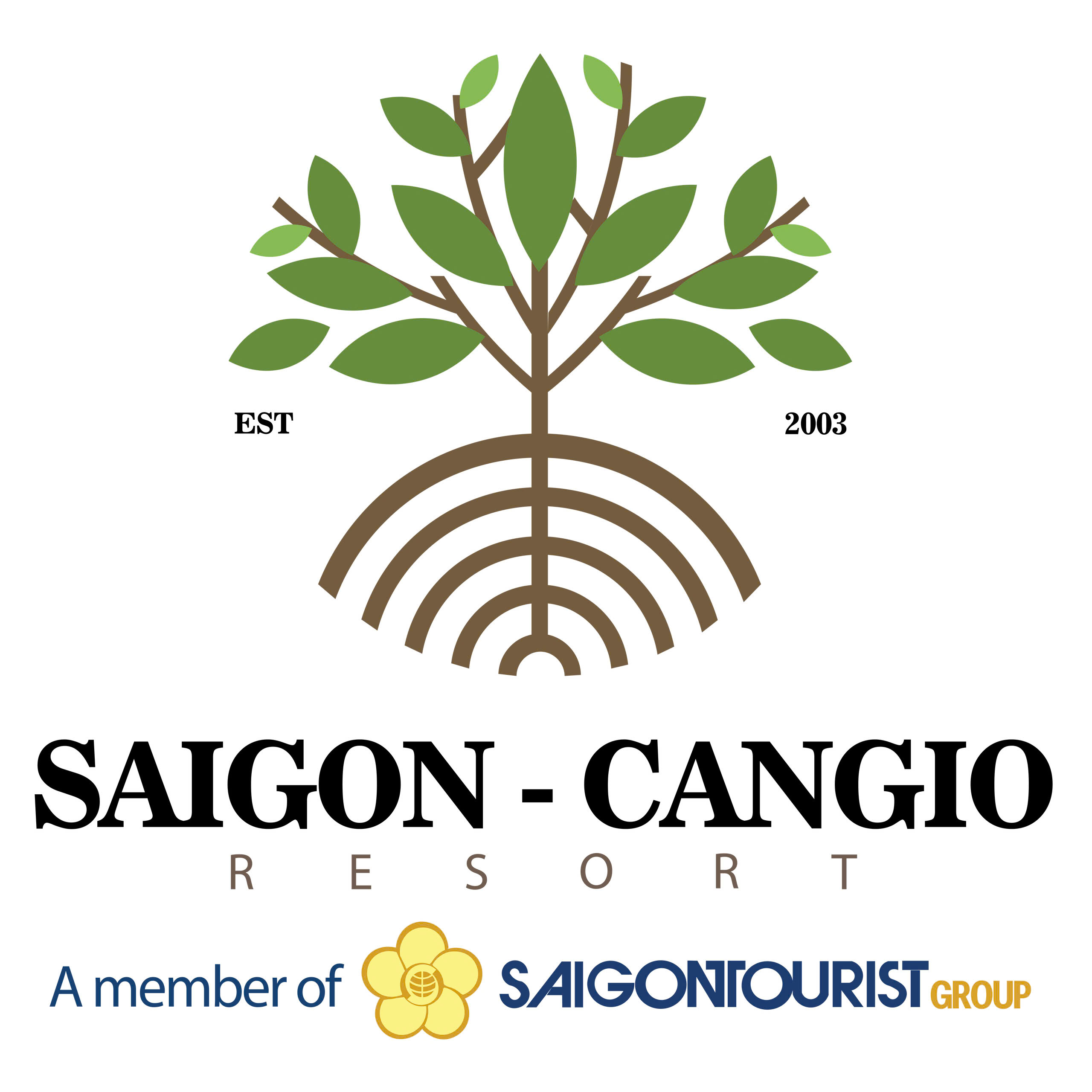 Logo CHI NHÁNH TỔNG CÔNG TY DU LỊCH SÀI GÒN - TRÁCH NHIỆM HỮU HẠN MỘT THÀNH VIÊN - KHU DU LỊCH SINH THÁI SÀI GÒN - CẦN GIỜ