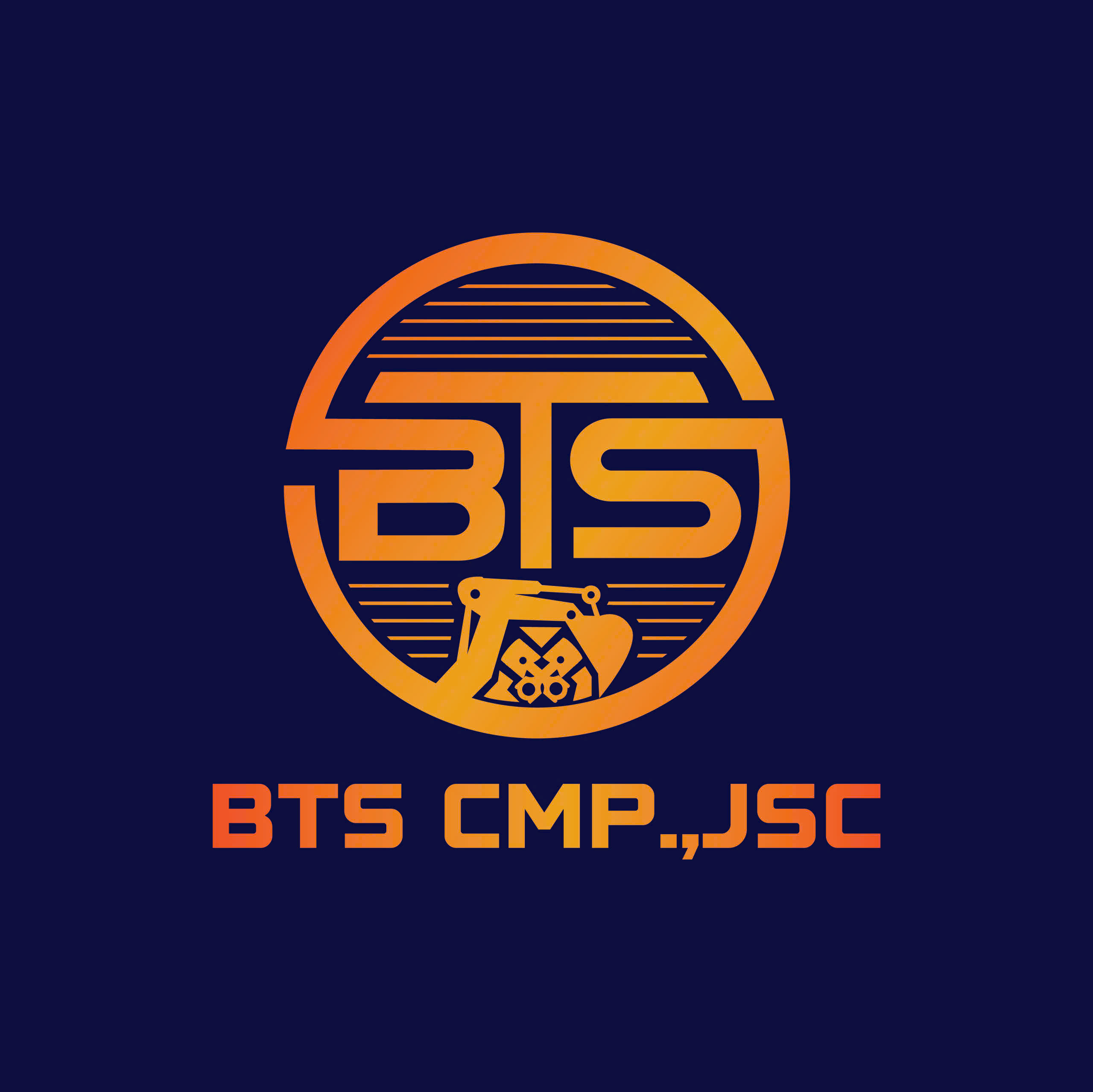 Logo CÔNG TY CỔ PHẦN PHỤ TÙNG MÁY CÔNG TRÌNH BTS