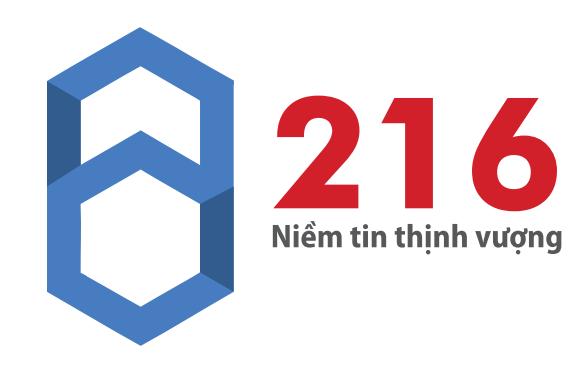 Logo CÔNG TY CP XÂY LẮP VÀ THƯƠNG MẠI 216